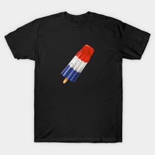 Colored Popsicle (Distressed texture) T-Shirt